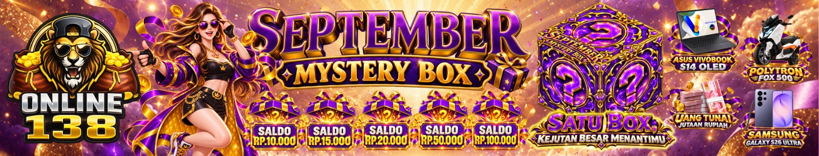 SEPTEMBER MYSTERI BOX